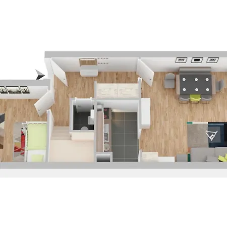 Alp-juwel - Mit Hallenbad Und Sauna, 4 Schlafbereiche, Hallenbad, Sauna, Inklusive Bettwaesche, Handtuecher, Tolle Kinderausstattung Apartmán *